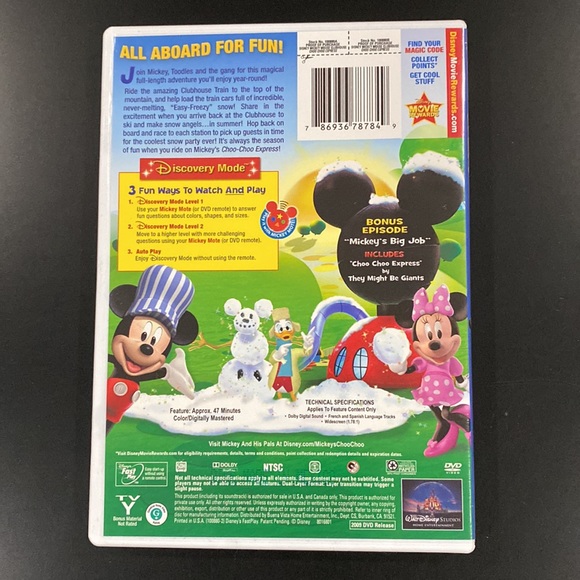 Mickey Mouse Clubhouse: Choo-Choo Express - DVD - Picture 2 of 4